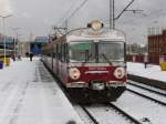 EN57-1945ra am 18.12.2009 kurz vor der Abfahrt nach Stargard im Hbf. Stettin.