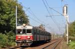 EN57 1007 bei Katowice-Podlesie mit einer RB nach Tychy-Lodowisko (12.10.2012).