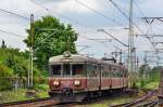 EN57 1818 mit einer RB nach Bielsko-Biała bei der Durchfahrt durch Katowice Ligota (29.05.2013)  