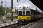 EN 71 - 008  abfahrbereit zur Fahrt  nach  Szklarska Poreba, links daneben  EN 57 2012. 01.08.2014   11:49 Uhr