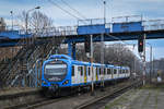 EN57AKS-005 in Tychy(Tichau)am 07.12.2020.