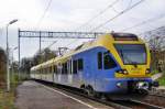 EN75 001 als Regionalbahn aus  Tychy Lodowisko  kommend nach  Sosnowiec Głwny  in  Katowice-Piotrowice  (27.10.2013)