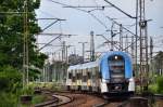 EN76 003 mit einer RB nach Tychy Lodowisko bei der Durchfahrt durch Katowice Ligota (29.05.2013)  