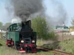 Tkt 48 191 auf der Dampflokparade am 30.4.2005 in Wolsztyn.