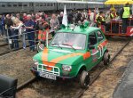 Dieser kleine Polski Fiat trgt die Typenbezeichnung Sp42 231, sicher ist das aber eher spahaft gemeint.