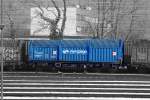  Colorkey  eines Simms von PKP Cargo am 4.2.12 umterm Drahthimmel in Aachen West