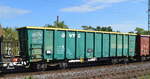 Offener Drehgestell-Güterwagen ehemals AAEC jetzt übernommen von VTG mit der noch alten polnischen Nr.