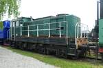 Die SM41-164 ist ebenfalls ungarischer Bauart (MAV-Baureihe M 44), fotografiert am 13.05.2023 im Eisenbahnmuseum Jaworzyna Śląska
