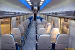 Neu Reisezugwagen der PKP-Intercity - Innenraum, Typ 158A von FPS-Cegielski Poznań, 10.10.2009 (Tag der offenen Tr in FPS)
