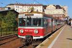 SZCZECIN (Woiwodschaft Westpommern), 09.10.2010, EN57-1230ra im Zielbahnhof Szczecin Główny