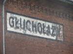 Bahnhof Bad Ziegenhals (Glucholazy) auf polnischem Gebiet.