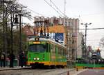 MPK Poznan Düwag GT8 Wagen 903 (ex Frankfurt) am 14.11.18 in Posen (Polen).