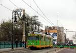 MPK Poznan Düwag GT8 Wagen 903 (ex Frankfurt) am 14.11.18 in Posen (Polen).