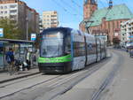 Tw 826,am 20.April 2019,in Szczecin an der Station Wyszynskiego.