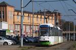 SZCZECIN (Woiwodschaft Westpommern), 15.10.2019, Straßenbahn Zug Nr.