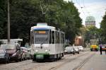 Tatra KT4DtM Wagen: 114 bei  Szczecin Potulicka  (08.08.2012).