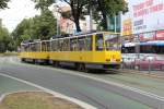 Szczecin / Stettin SL 2 (T6A2 236 (ex-BVG 5131) + 235 (ex-BVG 5127)) Aleja Niepodleglosci am 17.