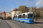 Wrocław / Breslau Tw 2420 + 2419, Most Pomorski, 25.04.2016.