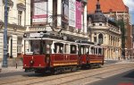 Straßenbahn Wroclaw - Tw 1 und Bw 2 Berolina (LHW/Trelenberg 1901/02) vor der Oper (23.06.2013).