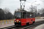 Konstal 105Na Wagen: 340 in Katowice Zawodzie (04.01.2012)