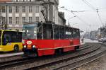 Konstal 105Na Wagen: 781 in Katowice Zawodzie (04.01.2012)