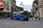 Konstal 105Na Wagen: 766 in Krakau (28.11.2011)

