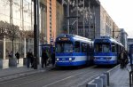 GT8S Wagen:3039 und 3052 in Krakau (28.11.2011).