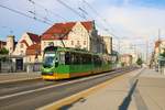 MPK Poznan Moderus Betawagen 451 auf der Linie 9 am 14.07.18 in Posen (Polen)