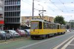 Szczecin / Stettin SL 2 (T6A2 235 (ex-BVG 5127) + 236 (ex-BVG 5131)) Aleja Niepodleglosci / Plac Brama Portowa am 17. Juli 2013.  