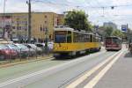 Szczecin / Stettin SL 3 (T6A2 207, ex-BVG 5103) Plac Brama Portowa / Aleja Niepodleglosci am 17. Juli 2013.