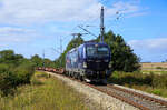 Cargounit 193 567  WOJTEK  für EGP mit einem Leerzug am 13.09.2022 in Mukran West aufgenommen.