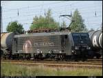 CTL 189 911 mit einem Kesselzug am 18.06.08 im Rostocker Seehafen.