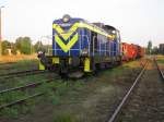 SM42-2236 als Sonderzug aus Wroclaw nach Miedzychod in Bahnhof Miedzyrzecz, 08.08.2015
