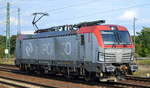 PKP CARGO S.A., Warszawa [PL] mit  EU46-510  [NVR-Nummer: 91 51 5370 022-3 PL-PKPC] am 12.09.19 Durchfahrt Bf.