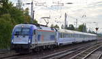 PKP Intercity spółka z o.o. mit  5 370 003  [NVR-Number: 91 51 5370 003-3 PL-PKPIC] und EC nach Warschau am 12.09.18 Berlin-Hirschgarten.
