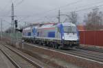 183 606-3 und 183 605-5 der PKP Intercity von Hannover nach Frankfurt Oder. Waren hier in Rathenow am 13.03.2010 zu sehen.