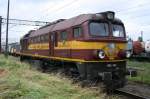 Hier setzt die Rail Polska M62-1261 in Gdansk an einen Gterzug um.30.06.2007