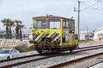 FARO (Distrikt Faro), 12.03.2022, Bahndienstfahrzeug des Netzbetreibers Infraestruturas de Portugal in Nähe des Bahnhofes Faro