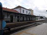 Gleissseite des Bahnhofs Faro am 14.
