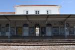 LEIRIA (Distrikt Leiria), 23.08.2019, Bahnhofsgebäude