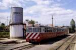 Triebzug 9710/9730/9709 im Bahnhof von Bragana am 6.