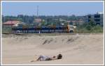 An der Praia do Espinho ist im Moment noch nicht viel Betrieb.