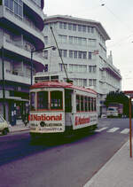 Lisboa / Lissabon CARRiS SL 28 (Tw 727) Prazeres im Oktober 1982.