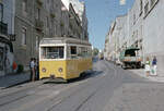 Lisboa / Lissabon CARRIS SL 11 (Tw 462) Graca im Oktober 1982. - Scan eines Farbnegativs. Film: Kodak Safety Film 5035. Kamera: Minolta SRT-101.