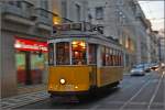 Neues Altes vom alten Ende der Welt (X). Eléctrico im Geschwindigkeitsrausch... etwa 30 km/h. (Sommer 2010)