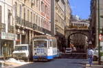 Lissabon Tw 493 in der Rua da Sao Paulo, 11.09.1990.