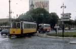 Lisboa / Lissabon SL 17 (Tw 330) Praca Duque da Terceira / Estacão Cais de Sodré im Oktober 1982.