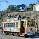 Der Eléctrico No. 213 war Mitte Januar 2017 in Porto unterwegs.