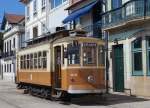 Bahnen in Portugal: Die drei verbliebenen Strassenbahnlinien 1, 18 und 22 von Porto werden mit historischen zweiachsigen Motorwagen betrieben.