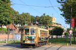 Portugal, Porto
Tram 213 auf Linie 1 richtung Passeio Alegre, am Betriebshof Massarelos
17/9/2018.